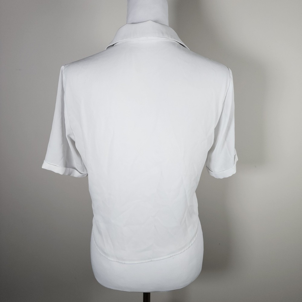 Babiton Aritzia Blouse Womens XS Lightweight Formal Shirt Collared Office‎ Work - Picture 5 of 12